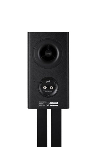 Polk Audio - Polk Reserve R200 Bookshelf Speaker, 1" Pinnacle Ring Tweeter & 6.5" Turbine Cone Woofer (Pair) - Black