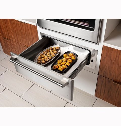 Café - 30" Warming Drawer, Customizable - Stainless Steel