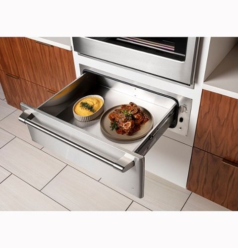 Café - 30" Warming Drawer, Customizable - Stainless Steel