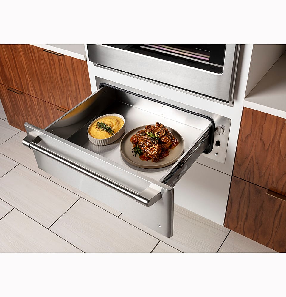 Café - 30" Warming Drawer, Customizable - Stainless Steel