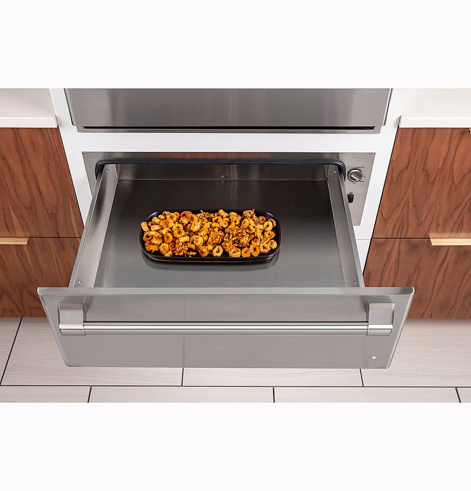 Café - 30" Warming Drawer, Customizable - Stainless Steel