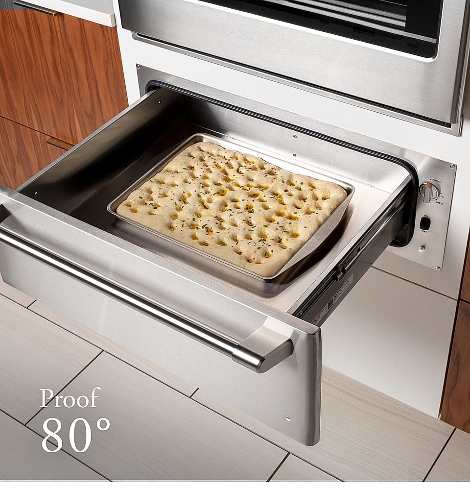 Café - 30" Warming Drawer, Customizable - Stainless Steel