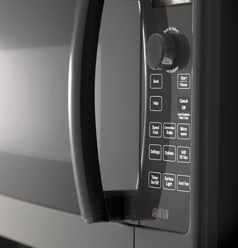 GE Profile - 1.7 Cu. Ft. Convection Over-the-Range Microwave with Advantium Technology - Stainless Steel