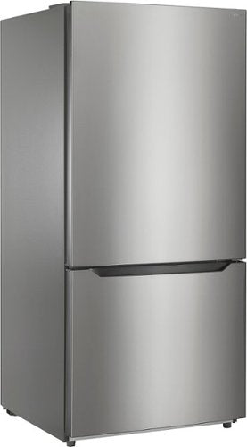 Insignia™ - 30 in. Wide 18.6 Cu. Ft. Bottom Freezer Refrigerator with ENERGY STAR Certification - Stainless Steel