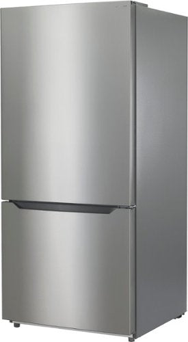 Insignia™ - 30 in. Wide 18.6 Cu. Ft. Bottom Freezer Refrigerator with ENERGY STAR Certification - Stainless Steel