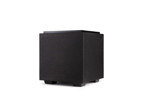 Definitive Technology - Descend DN8 8" Sub, 3XR Architecture, 500W Peak Class D Amplifier & (2) 8" Bass Radiators - Black