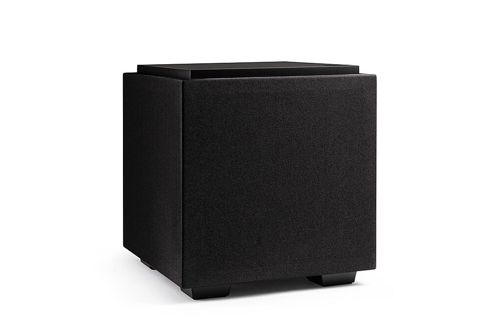 Definitive Technology - Descend DN8 8" Sub, 3XR Architecture, 500W Peak Class D Amplifier & (2) 8" Bass Radiators - Black