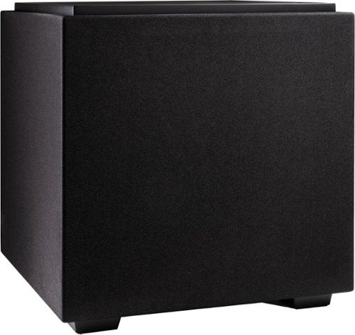Definitive Technology - Descend DN10 10" Sub, 3XR Architecture, 500W Peak Class D Amplifier, (2) 10" Bass Radiators - Black