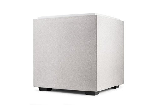 Definitive Technology - Descend DN10 10" Sub, 3XR Architecture, 500W Peak Class D Amplifier, (2) 10" Bass Radiators - White
