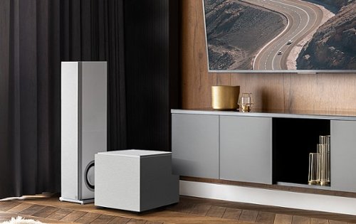 Definitive Technology - Descend DN10 10" Sub, 3XR Architecture, 500W Peak Class D Amplifier, (2) 10" Bass Radiators - White