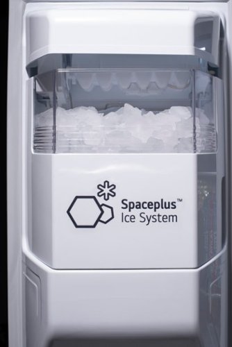LG - 36-in Wide 27.1 Cu. Ft. Side-by-Side Smart Refrigerator with Craft Ice - Black Stainless Steel