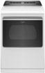 Whirlpool - 7.4 Cu. Ft. Gas Dryer with Steam and Advanced Moisture Sensing - White