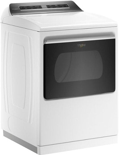 Whirlpool - 7.4 Cu. Ft. Gas Dryer with Steam and Advanced Moisture Sensing - White