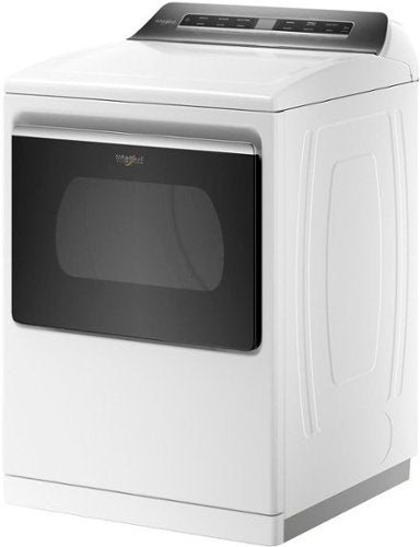 Whirlpool - 7.4 Cu. Ft. Gas Dryer with Steam and Advanced Moisture Sensing - White