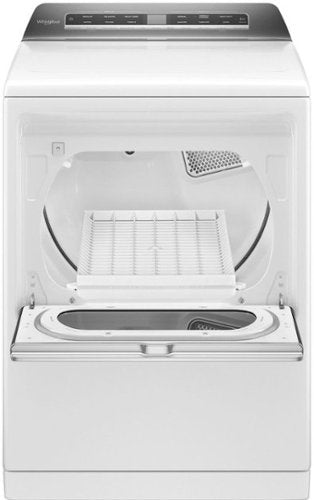 Whirlpool - 7.4 Cu. Ft. Gas Dryer with Steam and Advanced Moisture Sensing - White