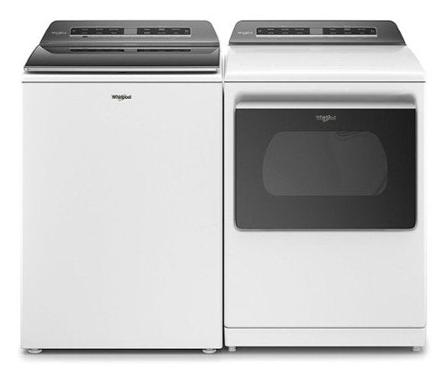 Whirlpool - 7.4 Cu. Ft. Gas Dryer with Steam and Advanced Moisture Sensing - White