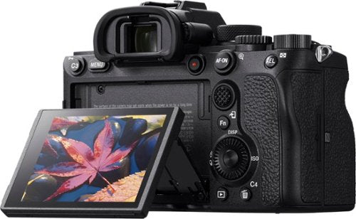 Sony - Alpha 7R IV Full-frame Mirrorless Interchangeable Lens 61 MP Camera - Body Only - Black