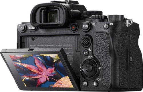 Sony - Alpha 7R IV Full-frame Mirrorless Interchangeable Lens 61 MP Camera - Body Only - Black