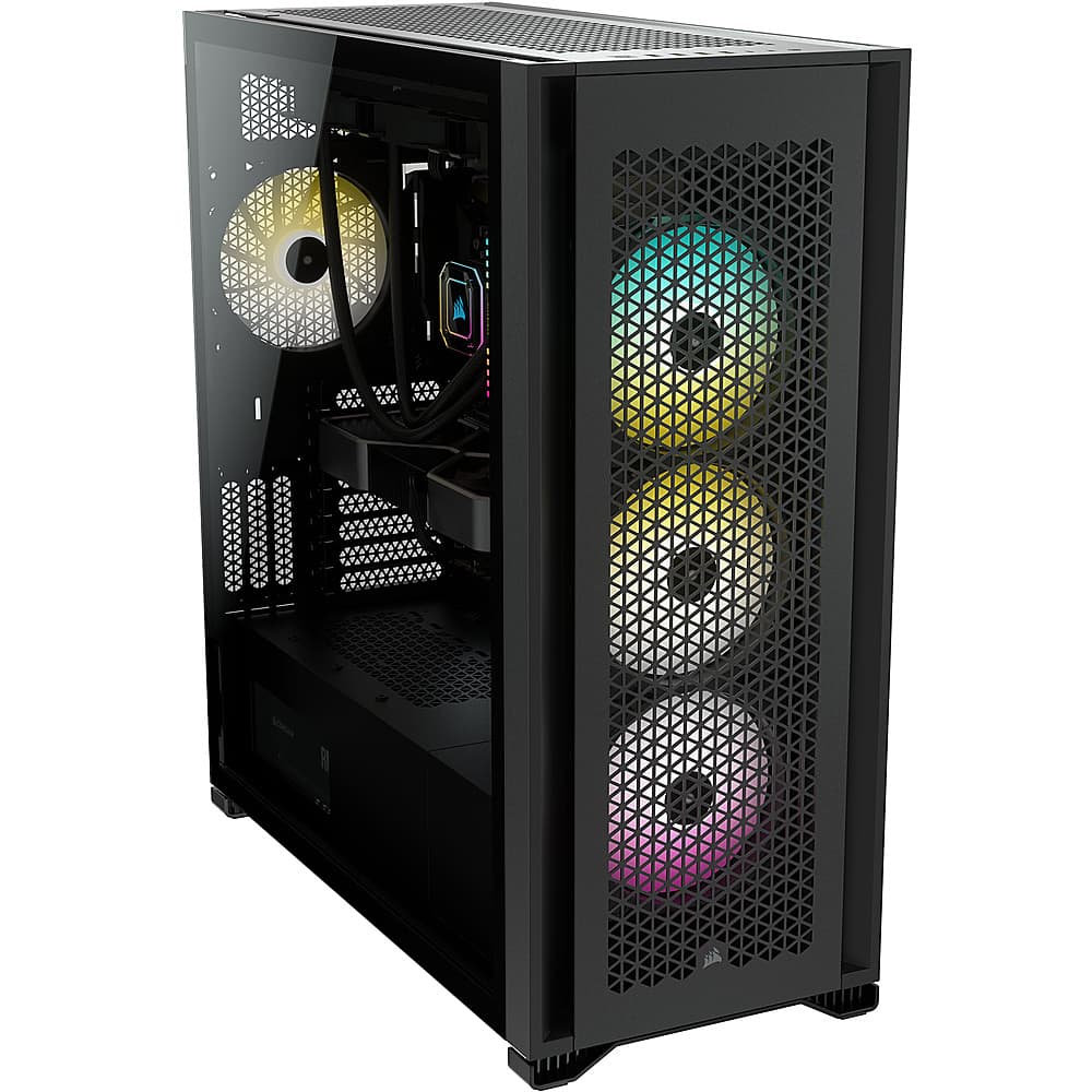 CORSAIR - 7000D AIRFLOW ATX Full-Tower PC Case - Black