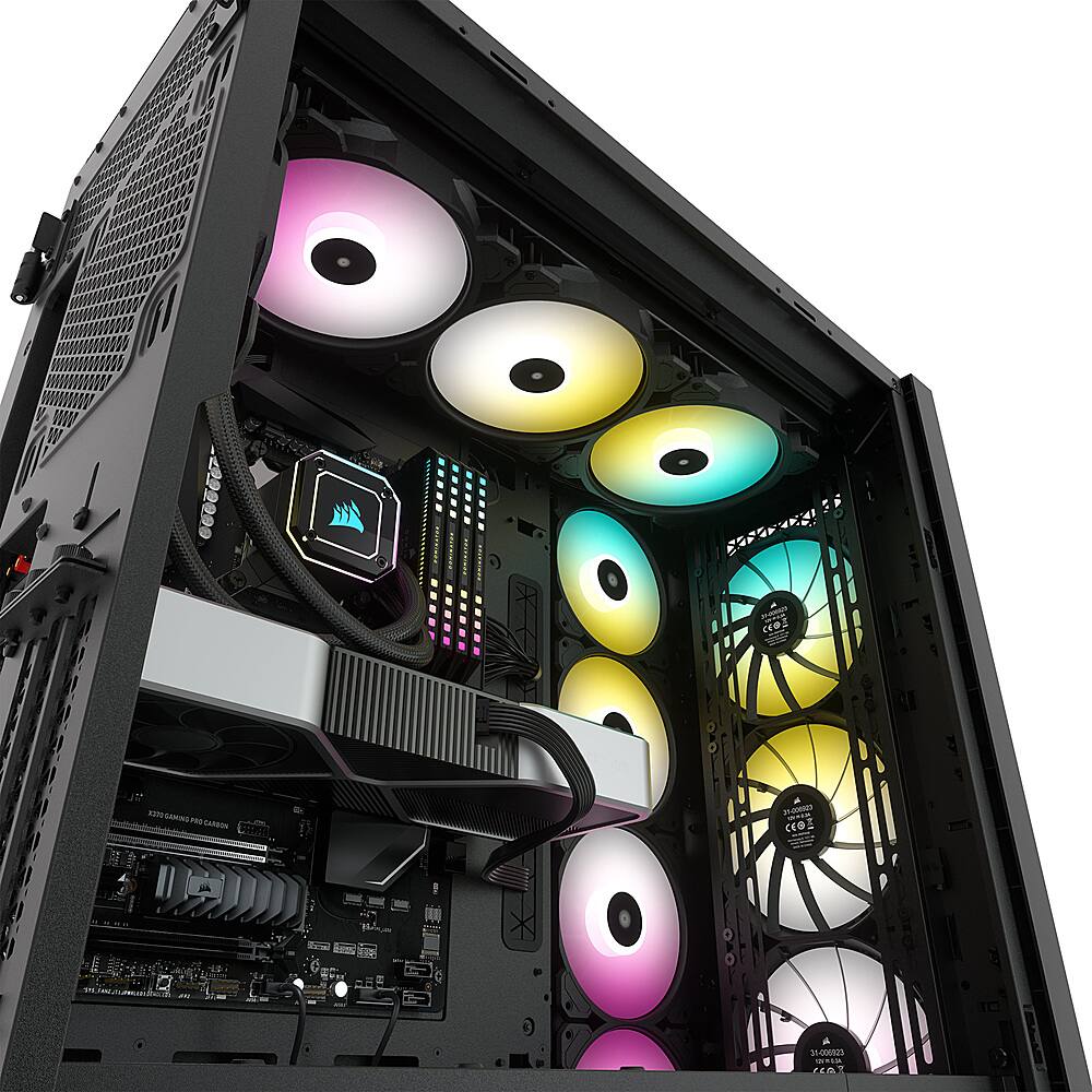 CORSAIR - 7000D AIRFLOW ATX Full-Tower PC Case - Black
