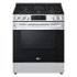 LG - 30-in Wide 5.8 Cu. Ft. Smart Slide-In Gas Range with 5 Burners, EasyClean and SuperBoil Burner - Stainless Steel
