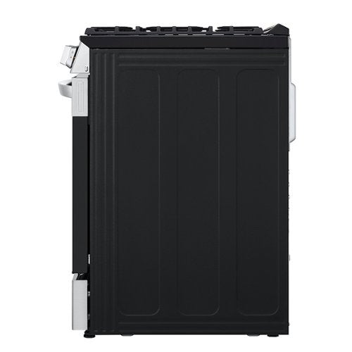 LG - 30-in Wide 5.8 Cu. Ft. Smart Slide-In Gas Range with 5 Burners, EasyClean and SuperBoil Burner - Stainless Steel