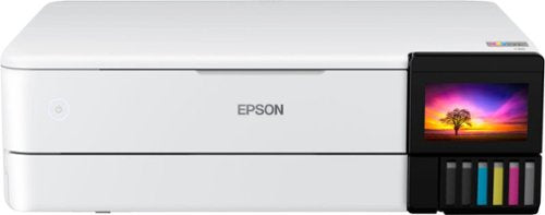 Epson - EcoTank Photo ET-8550 All-in-One Wide-format Supertank Printer - White