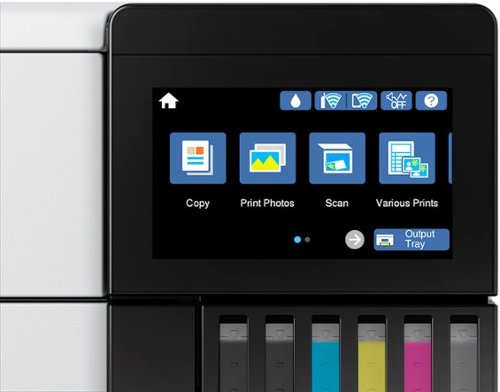 Epson - EcoTank Photo ET-8550 All-in-One Wide-format Supertank Printer - White