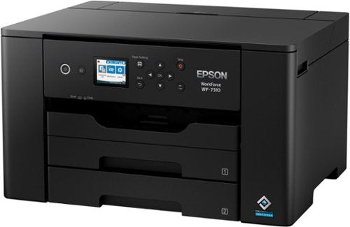 Epson - WorkForce Pro WF-7310 Wireless Wide-Format Inkjet Printer - Black
