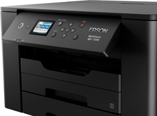 Epson - WorkForce Pro WF-7310 Wireless Wide-Format Inkjet Printer - Black