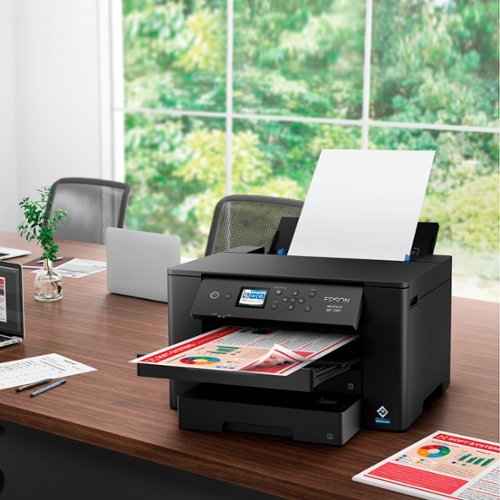 Epson - WorkForce Pro WF-7310 Wireless Wide-Format Inkjet Printer - Black