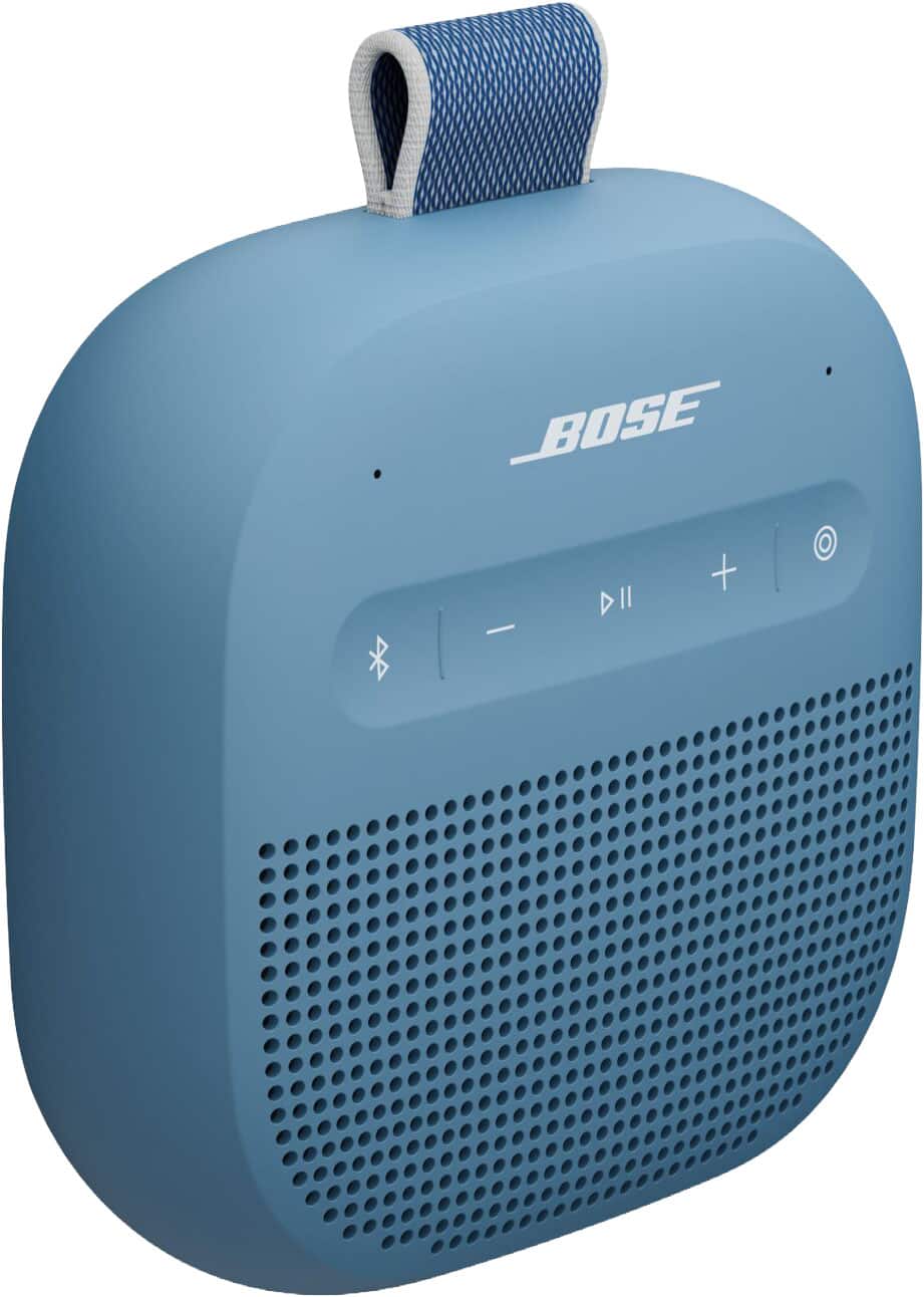 Bose - SoundLink Micro (2nd Gen) Portable Bluetooth Speaker with Waterproof / Dustproof Design - Blue Dusk