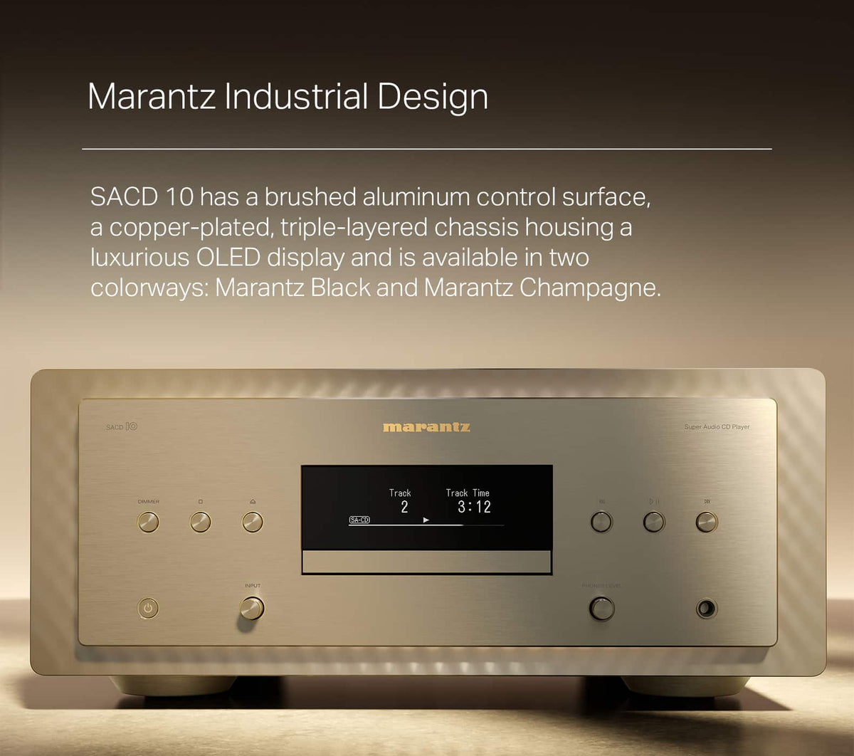 Marantz - SACD 10 CD Player - Black