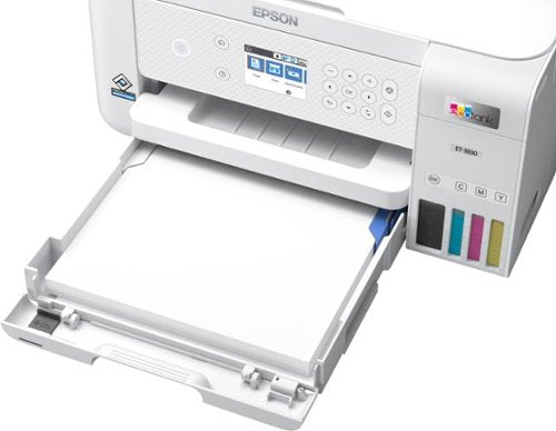 Epson - EcoTank ET-3830 All-in-One Supertank Inkjet Printer - White