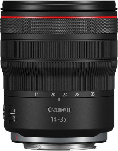 Canon - RF14-35mm F4L IS USM Ultra-Wide-Angle Zoom Lens for EOS R-Series Cameras - Black