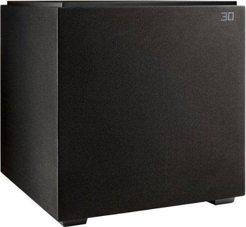 Definitive Technology - Descend 12" Sub 3XR Architecture 1500W Peak Class H Amplifier (2) 12" Bass Radiators - Black