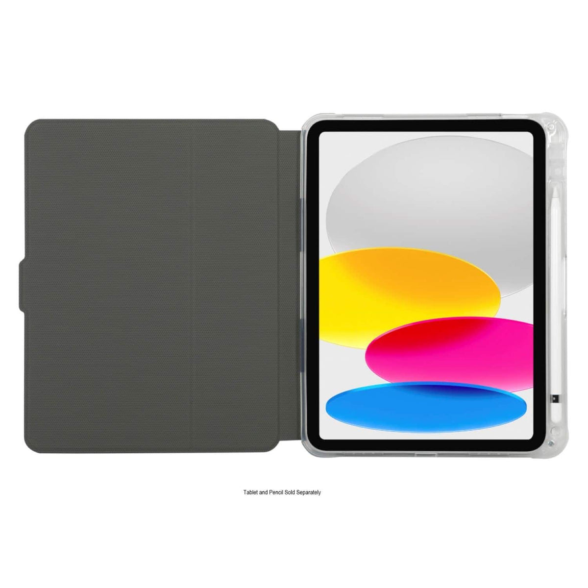 Targus - Pro-Tek Clear Case for iPad 11"(A16) and iPad 10.9"(10th gen.) - Clear/ Black