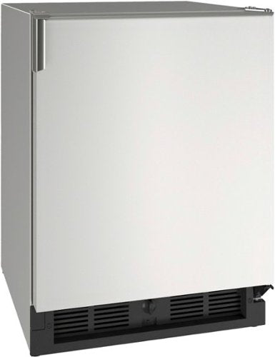 U-Line - 21” Refrigerator / Ice Maker - Stainless Steel