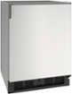 U-Line - 21” Refrigerator / Ice Maker - Stainless Steel