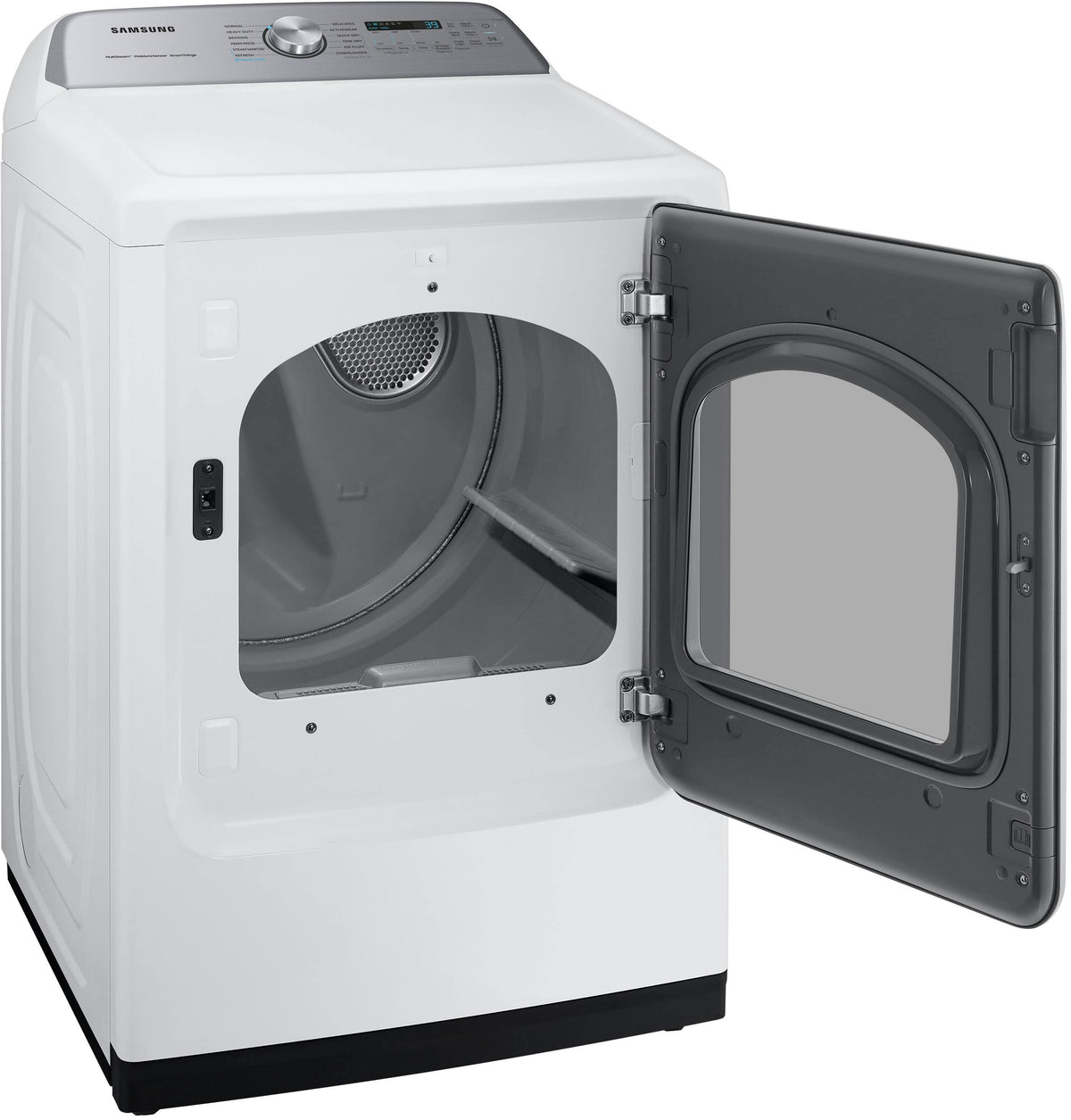 Samsung - 7.4 Cu. Ft. Smart Electric Dryer with Steam Sanitize+ - White