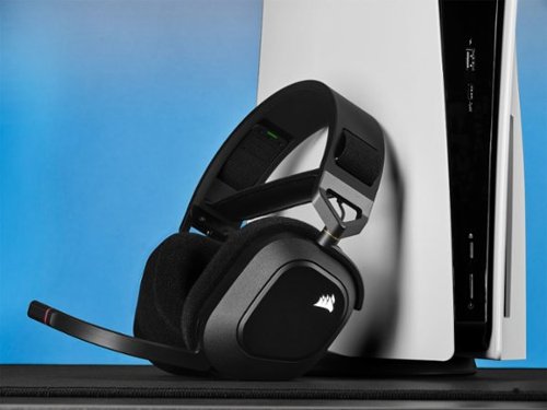 CORSAIR - HS80 RGB Wireless Gaming Headset for PC, Mac, PS5, PS4 - Carbon