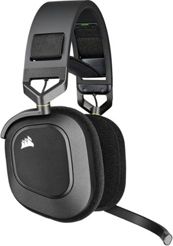 CORSAIR - HS80 RGB Wireless Gaming Headset for PC, Mac, PS5, PS4 - Carbon