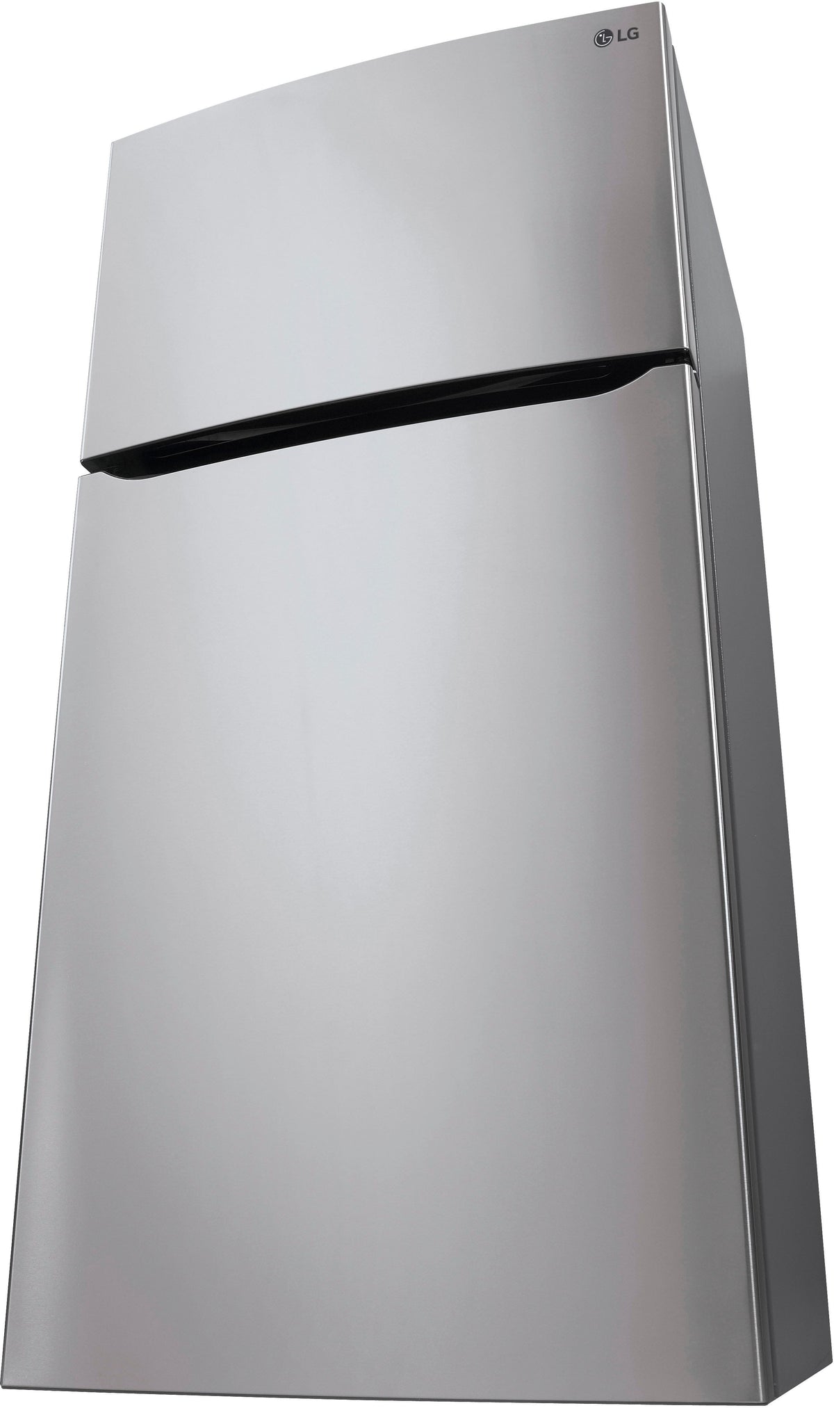 LG - 33-in Wide 23.8 Cu. Ft. Top Freezer Refrigerator with Internal Water Dispenser - Stainless Steel
