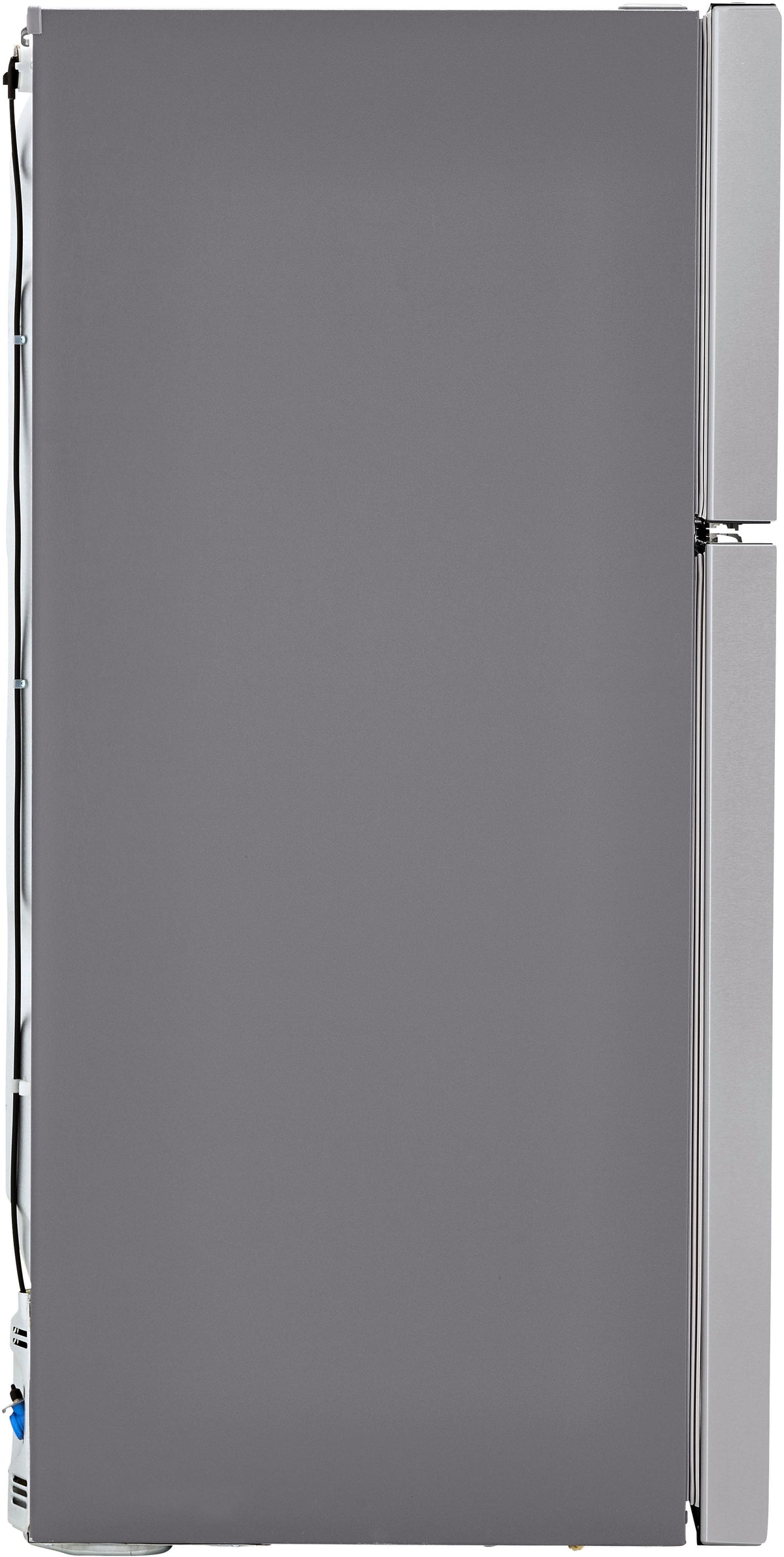 LG - 33-in Wide 23.8 Cu. Ft. Top Freezer Refrigerator with Internal Water Dispenser - Stainless Steel