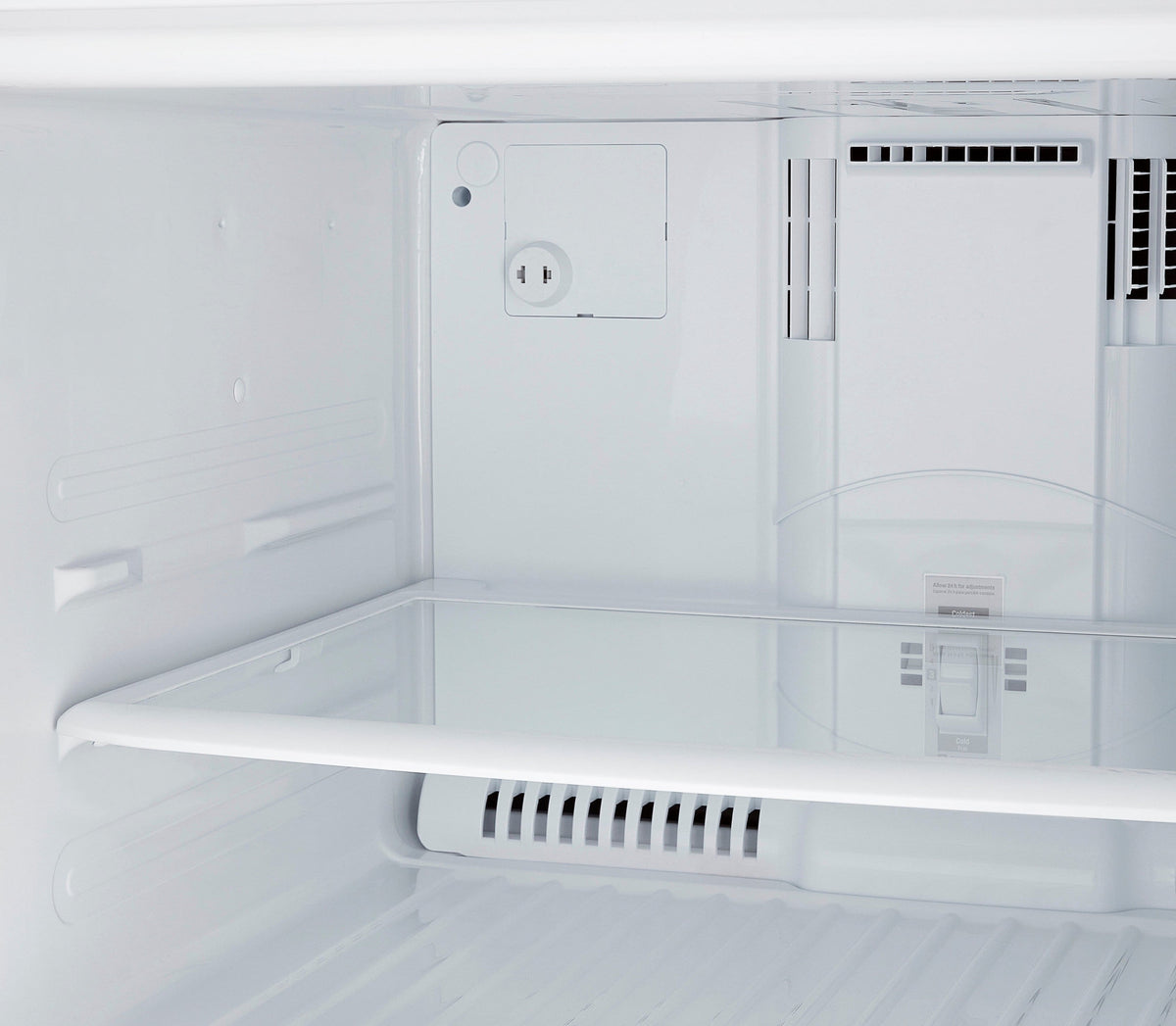 LG - 33-in Wide 23.8 Cu. Ft. Top Freezer Refrigerator with Internal Water Dispenser - Stainless Steel