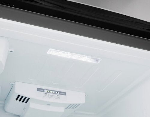 LG - 33-in Wide 23.8 Cu. Ft. Top Freezer Refrigerator with Internal Water Dispenser - Stainless Steel
