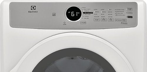Electrolux - 8.0 Cu. Ft. Stackable Electric Dryer - White