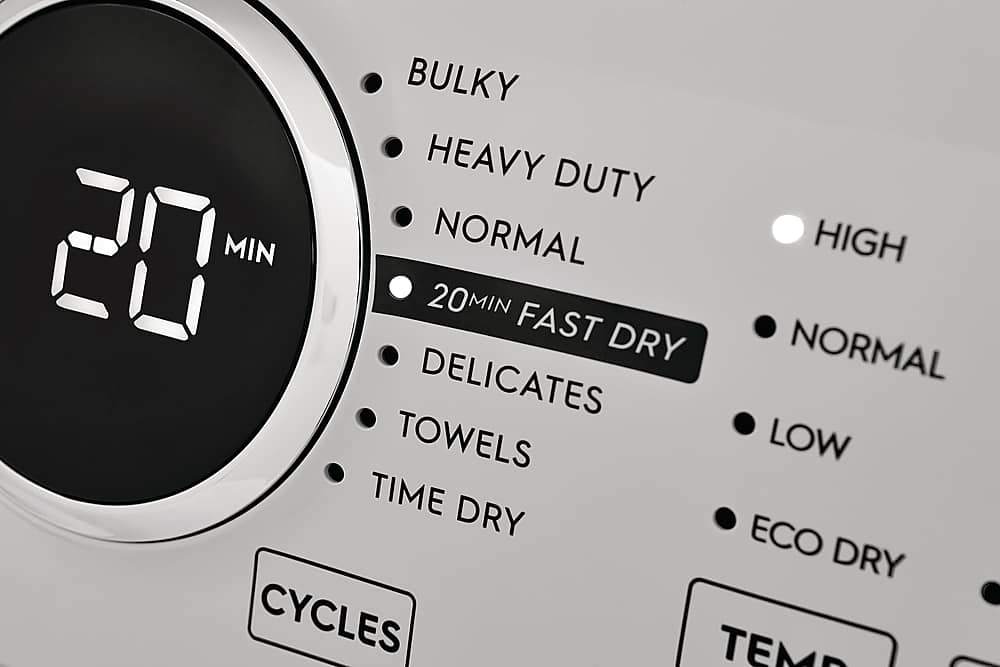 Electrolux - 8.0 Cu. Ft. Stackable Electric Dryer - White