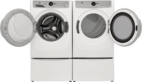 Electrolux - 4.4 Cu.Ft. Stackable Front Load Washer with LuxCare Wash System - White
