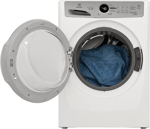 Electrolux - 4.4 Cu.Ft. Stackable Front Load Washer with LuxCare Wash System - White